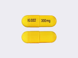 Buy Gabapentin 300 mg capsules online for the treatment of nerve pain.